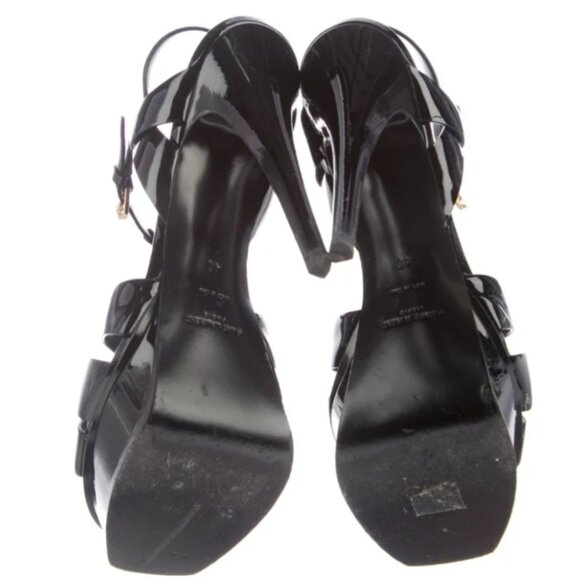 YSL Yves Saint Laurent Tribute Sandal Size 40 - Picture 4 of 8